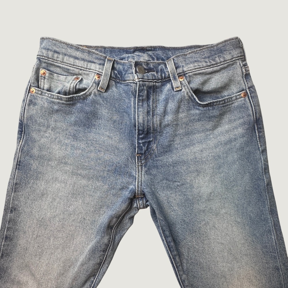 Levi's 512 Jeans Mens 30x30 (30x27) Slim Taper Light Blue Stretch Premium Denim